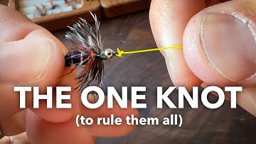 The only fly fishing knot you need! The Davy Knot - tenkara fly fishing, Aug 