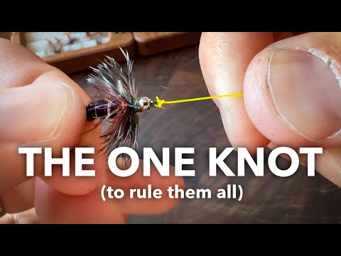 The only fly fishing knot you need! The Davy Knot - tenkara fly fishing, Aug '25