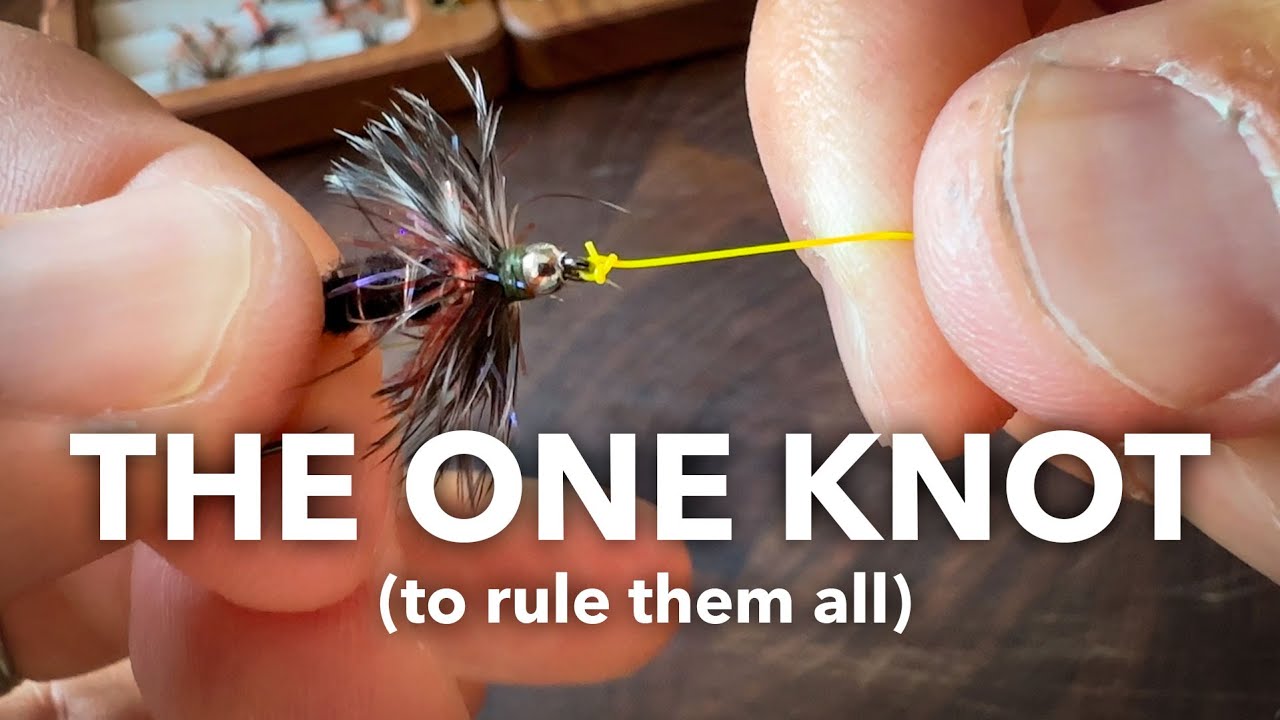 The only fly fishing knot you need! The Davy Knot - tenkara fly fishing, Aug '25