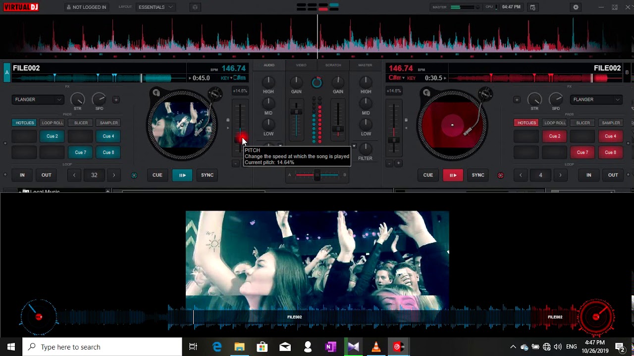 Hello Hello English DJ song virtual DJ remix බ්‍රො - YouTube