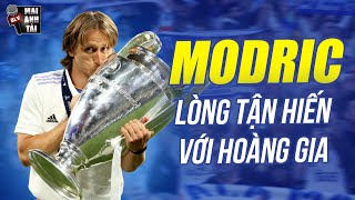 REAL MADRID QUAY XE GIA HẠN HỢP ĐỒNG VỚI MODRIC: CHÀNG LUKITA VĨ ĐẠI VÀ LÒNG TẬN HIẾN VỚI HOÀNG GIA