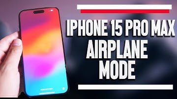 How to turn on Airplane Mode  iPhone 15 Pro Max | iPhone 15 Plus Pro Max