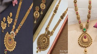 joyalukkas jwellery Gold Necklace & Haram Wedding Collection / Light Weight Collection