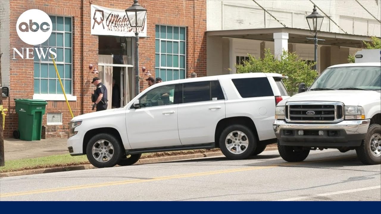 Search for suspect after 4 killed at birthday party in Alabama l GMA