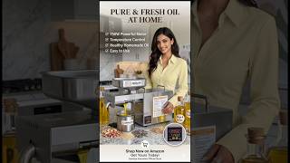 Make Pure & Fresh Oil at Home 🥜✨ | Savaliya 750W Oil Press Machine | Healthy Cooking Starts #viral