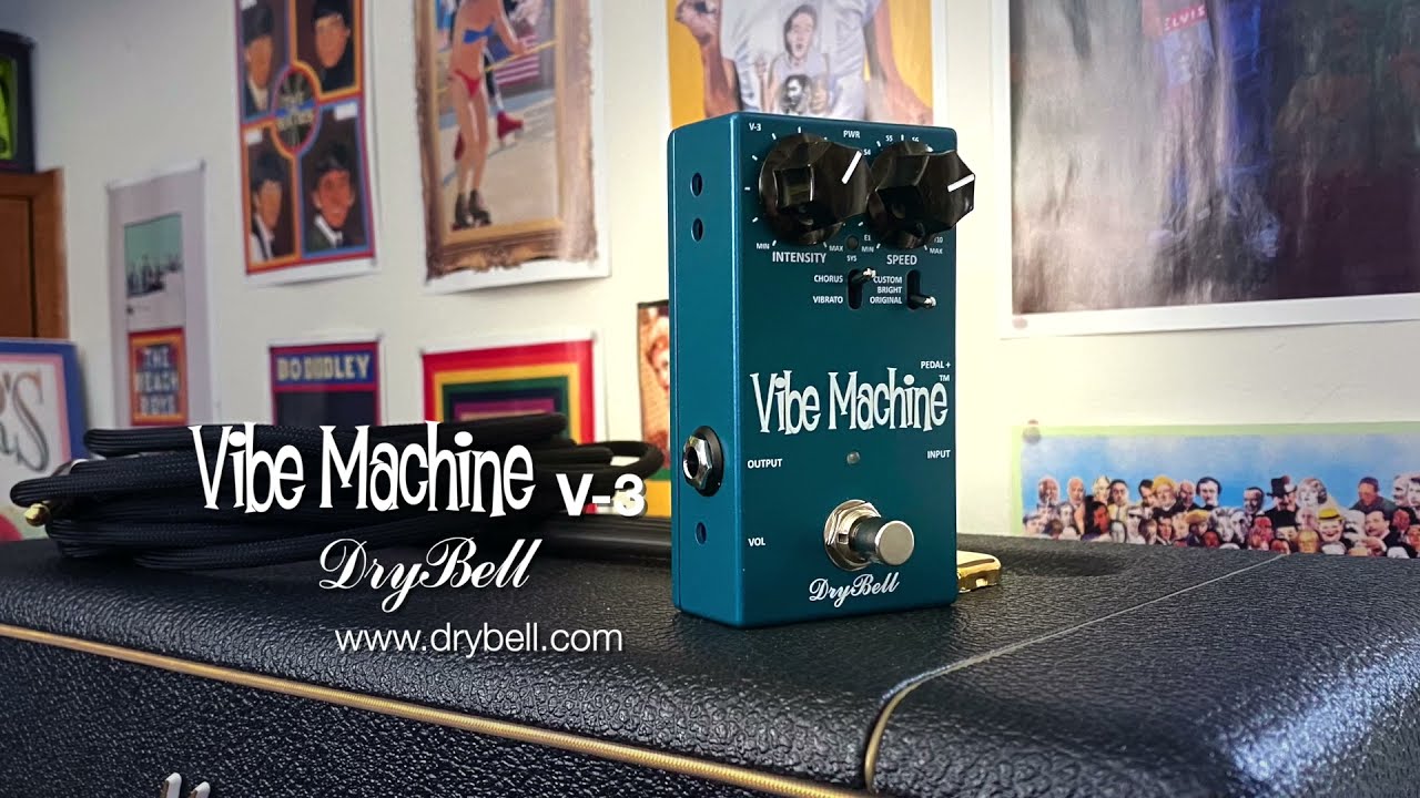 DryBell: VIBE MACHINE V3   Deluxe Reverb & Broadcaster Demo