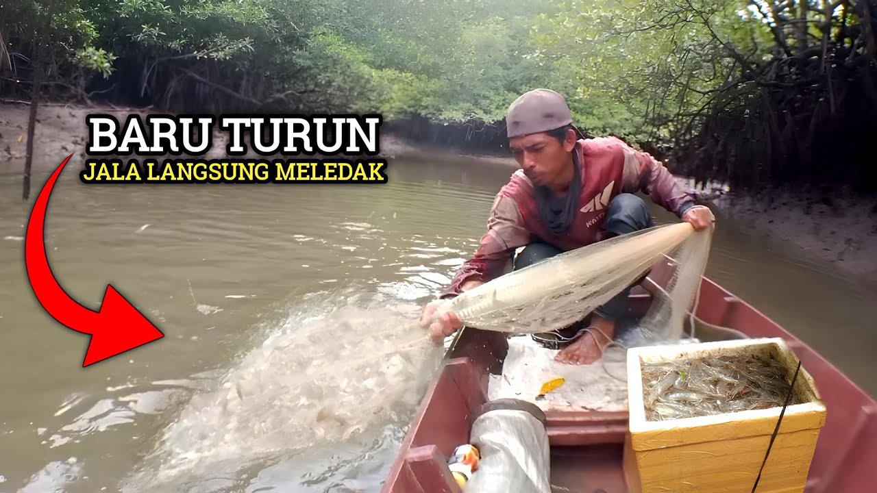 SUNGAI APA INI ?? JALA BARU TURUN LANGSUNG MELEDAK