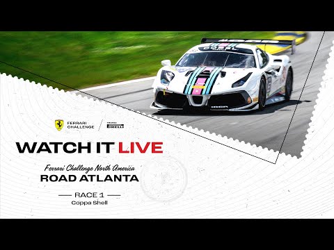 Ferrari Challenge North America Coppa Shell&AM – Road Atlanta, Race 1