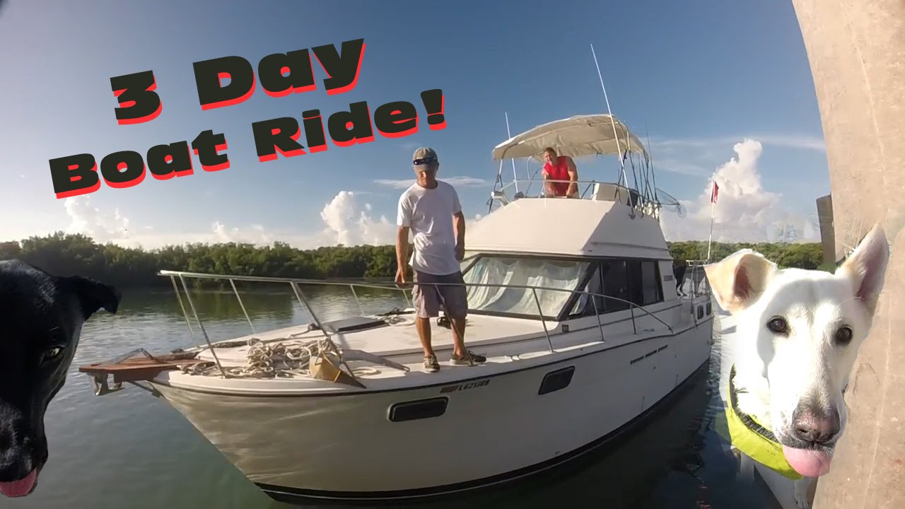 Трехдневная поездка на лодке: часть первая