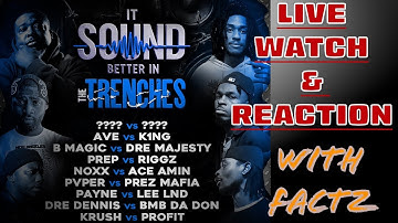Eazy the Block Captain presents: The Trenches | LIVE WATCH & REACTION with Factz