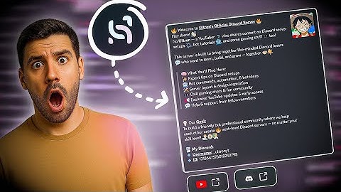 How To Make Discord Embeds Message | Buttons | Ultron