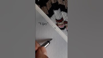 ❤️ How to learn your signature?".✍️#signature #handwriting #alphabet