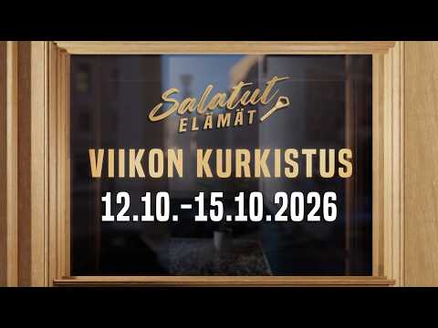 12.10. -  15.10.2026 | Viikon kurkistus | Salatut elämät