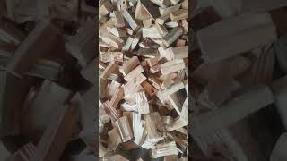 Splitta 400 processing firewood rings.