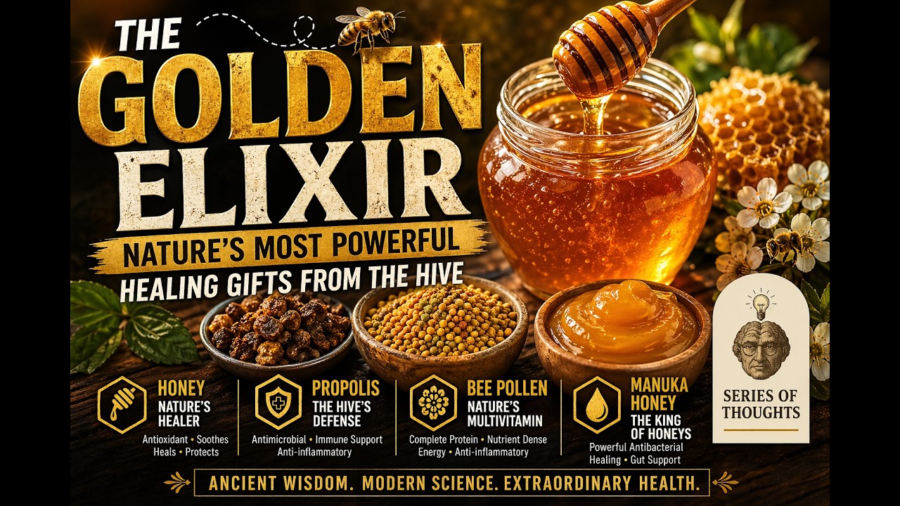 The Golden Elixir: the Power of Honey, Propolis, Pollen & Manuka | Ancient Medicine, Modern Science