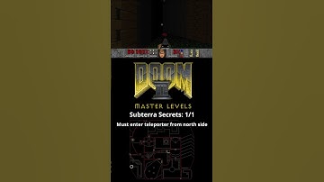 Master Levels for DOOM II - Level 8 - All Secrets Locations