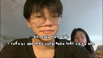 1 tuần được khóa luận và tư bản yêu thương hết mực (tớ vẫn sống)