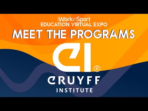 MEET THE PROGRAMS: Johan Cruyff Institute