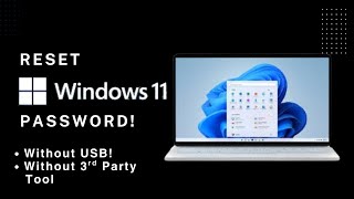 How to Reset Any Windows 11 LOGIN Password🔑 - No USB or TOOL Required