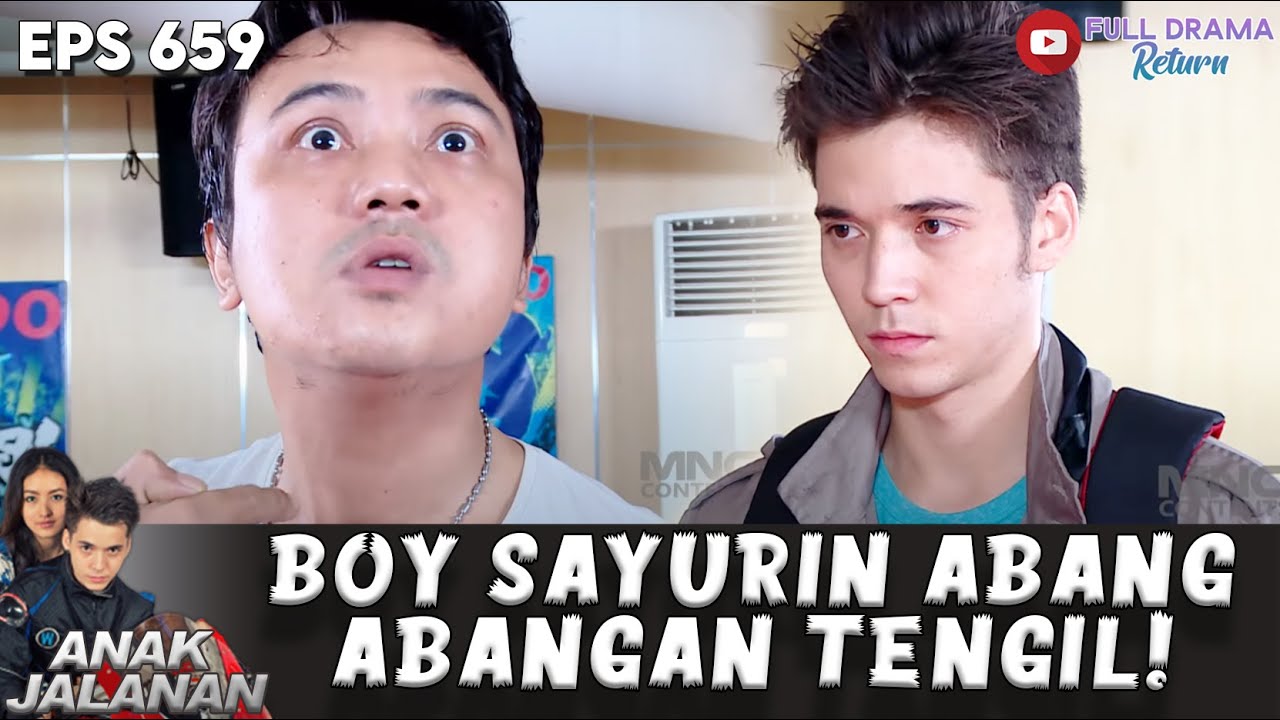 PANCING EMOSI BOY! ABANG ABANGAN TENGIL TEPAR DALAM SEKALI PUKULAN - ANAK JALANAN