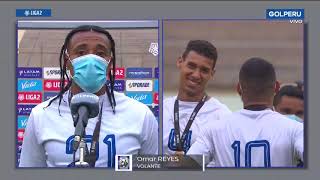 Omar Reyes Nuestros Nombres Quedarán Grabados En La Historia Del Club