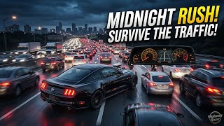 Can I survived The night Traffic? 🏎️ | Highway racer heavy traffic drive (4k) #gameplay #car #viral  screenshot 1