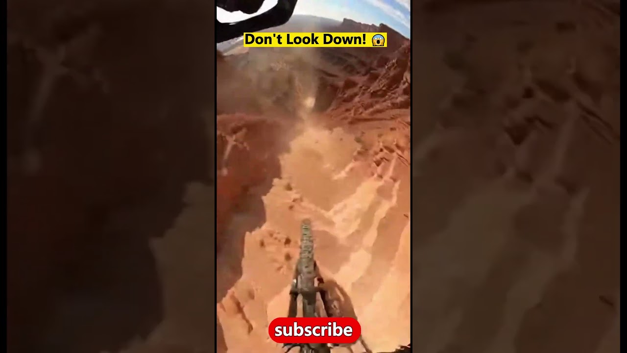 POV: Vertical Drop Down a ROCK WALL! 🤯 