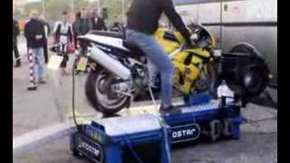 tl1000r on dyno 141 hp !
