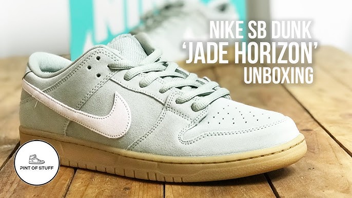 aanklager Wie Afbreken CLEAN - Nike SB Dunk Low Pro 'Jade Horizon' Sneaker Unboxing - YouTube