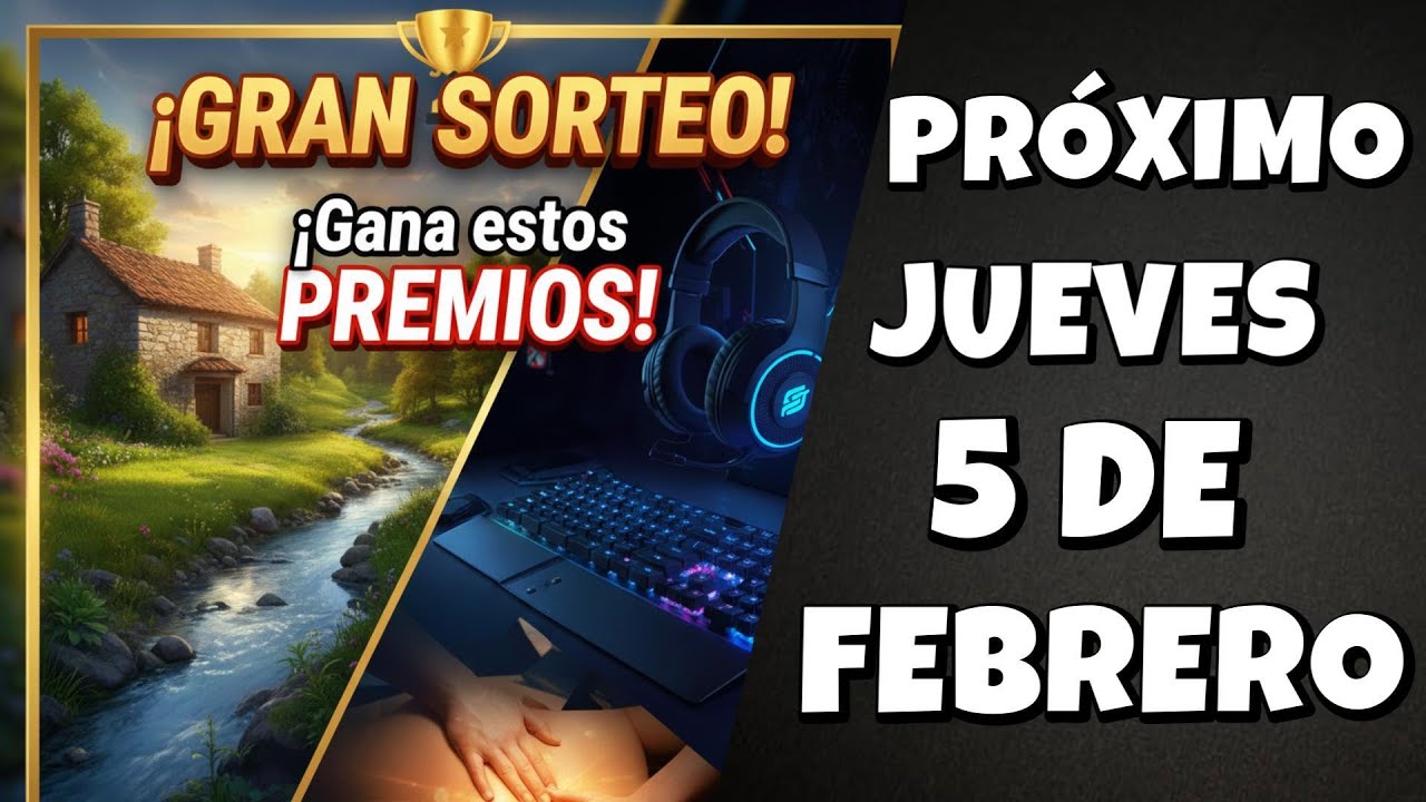 SORTEO POR LOS 10 K DE SEGUIDORES EN EL CANAL-VARIOS PREMIOS-SI QUERES PARTICIPAR MIRATE EL VIDEO