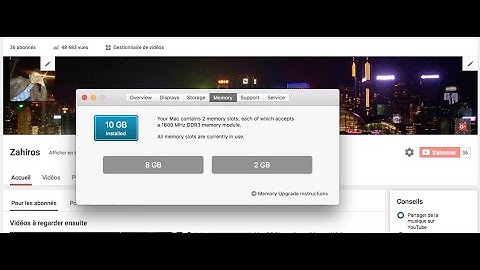 Upgrade 10Gb Ram memory in Macbook pro 13" non-retina - 8gb DDR3L + 2Gb DDR3 it