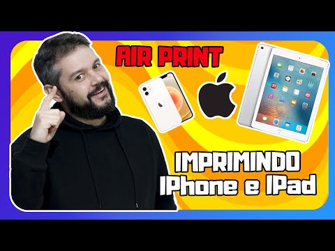 Como imprimir do IPhone e IPad - Air Print