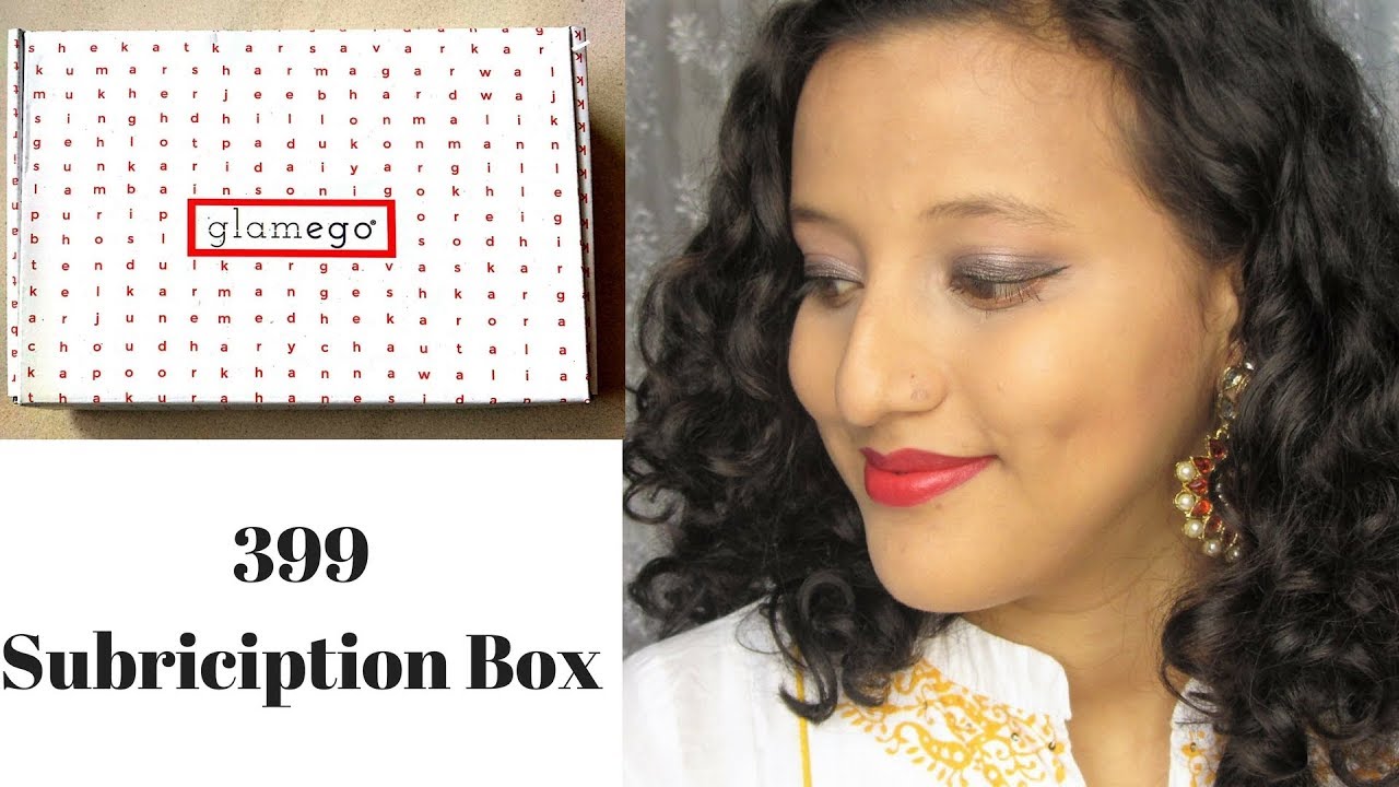 GLAMEGO FEBRUARY BOX REVIEW