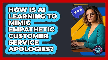 How Is AI Learning To Mimic Empathetic Customer Service Apologies? - Customer Support Coach