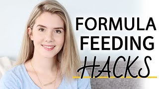 FORMULA FEEDING HACKS | How to Make Bottle Feeding Easier