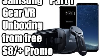 Samsung VR Gear Unboxing from FREE S8/+ Promo Part 1 screenshot 5