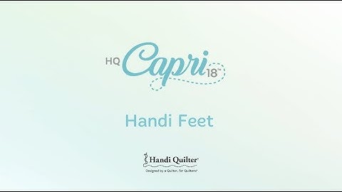 Handi Feet - HQ Capri