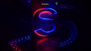 This RGB LED Sign Board Looks UNREAL 🤯⚡ | T1000 Controller Animation