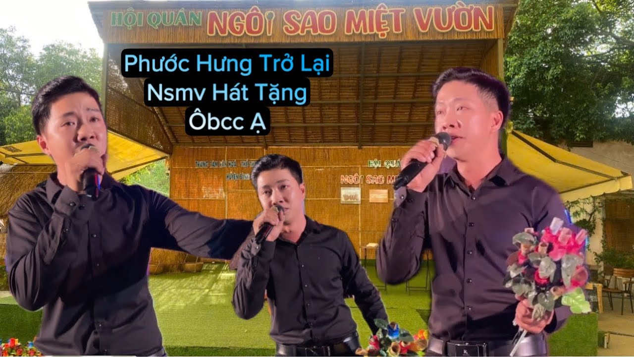 Tương Tư Nàng Ca Sĩ . PHƯỚC HƯNG trở lại Hát đêm Lô Tô tại Hội Quán Ngôi Sao Miệt Vườn....