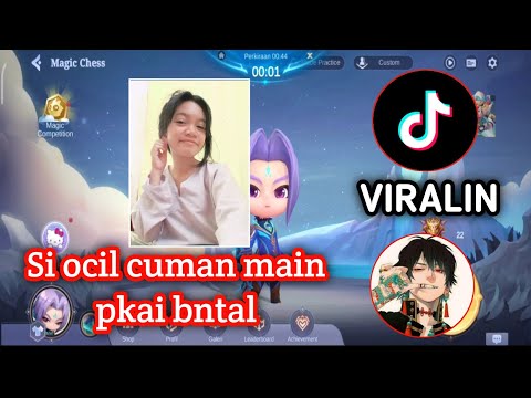 Si ocil  cuman main pkai bntal  Viral Twitter