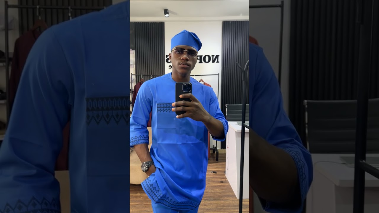 Quality fabric + neat finishing= masterpiece. 👌🏿