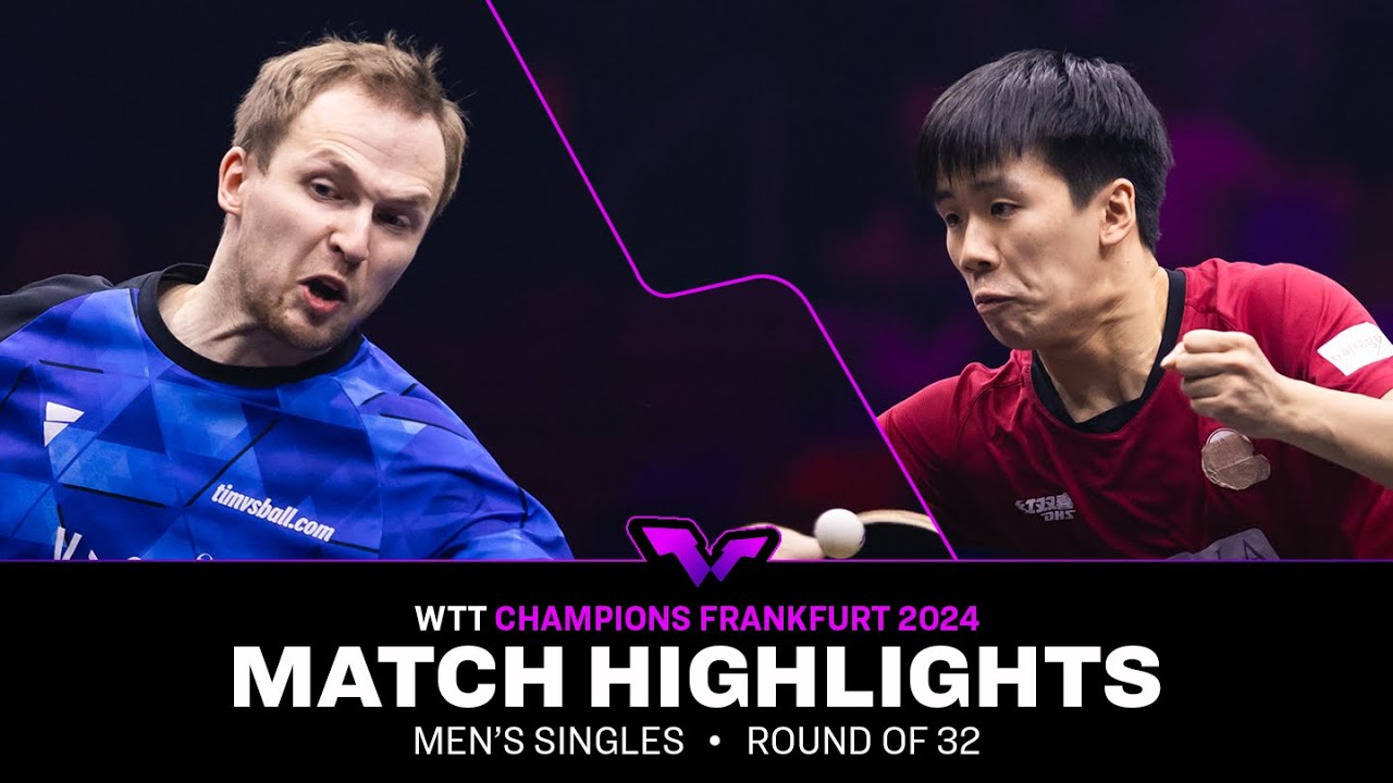 Marcos Freitas vs Dang Qiu | MS R32 | WTT Champions Frankfurt 2024
