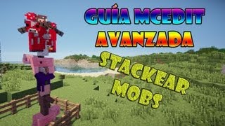 MCedit Tutorial Avanzado [Filtros] Ep4: Stackear Mobs | Poner mob encima de otro | Entidades