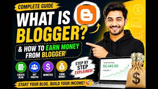 What is Blogger? Complete Beginner Guide 2026 | How to Make Money with Blogger Website Step by Step