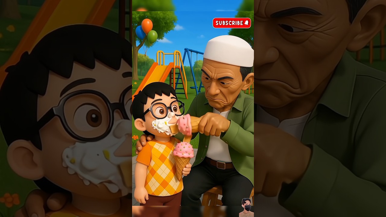 Ehsan Belepotan Es Krim Gara² Tok Dalang 😱🤣 
