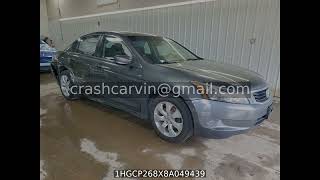 1HGCP268X8A049439 - Honda ACCORD 2008