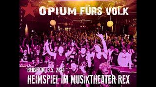 Eindrücke von unserem Heimspiel am 3.5.2024 im Musiktheater REX in Bensheim