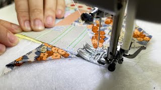 Волшебное швейное превращение кусочков ткани в красивое и полезное изделие