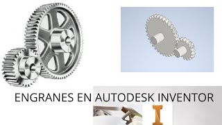 Simulación de movimiento en Autodesk Inventor para engranes. Tutorial de Inventor 2021 en Español.