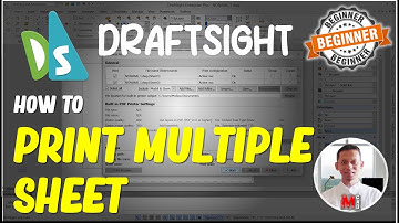 Draftsight How To Print Multiple Sheet